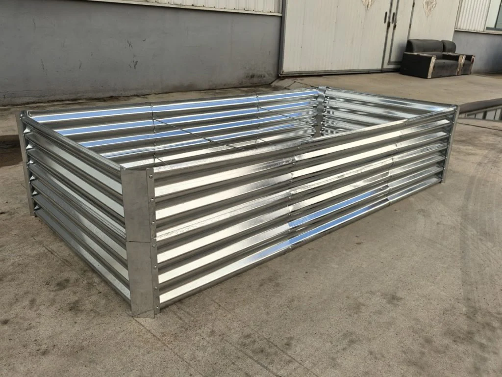 New 8FT x 4FT x 2FT Raised Metal Garden Bed – Large Outdoor Planter Box for Vegetables & Flowers 625544 - Image 2