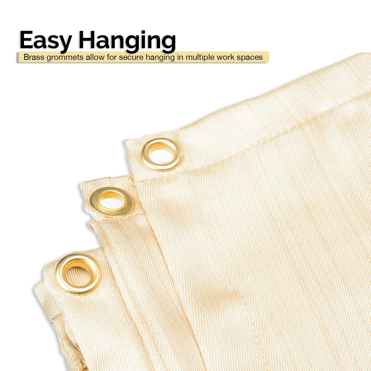 Flame Retardant Fiberglass Welding Blanket – Heavy Duty Safety Shield 4x6 FT & 8x8 FT | Heat Resistant 1000°F