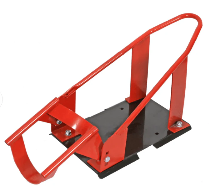 New Adjustable Motorcycle Front Wheel Chock Stand – Fits 17″–21″ Tires MWC54 - Image 2