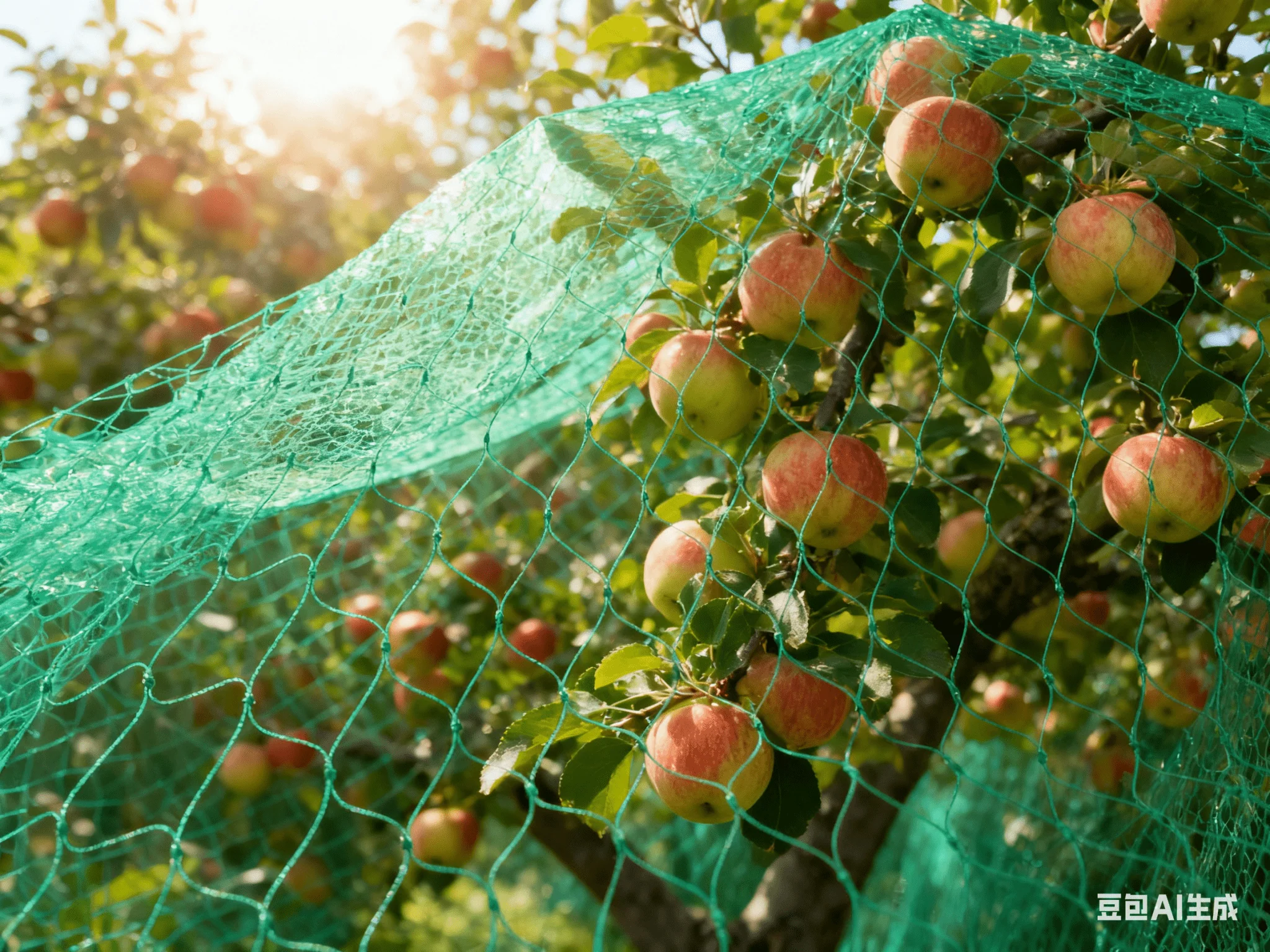 Anti-Bird Net 16.4ft x 328ft – Durable PE Garden Netting with 2.5cm Mesh for Crop & Plant Protection G5497 - Image 2