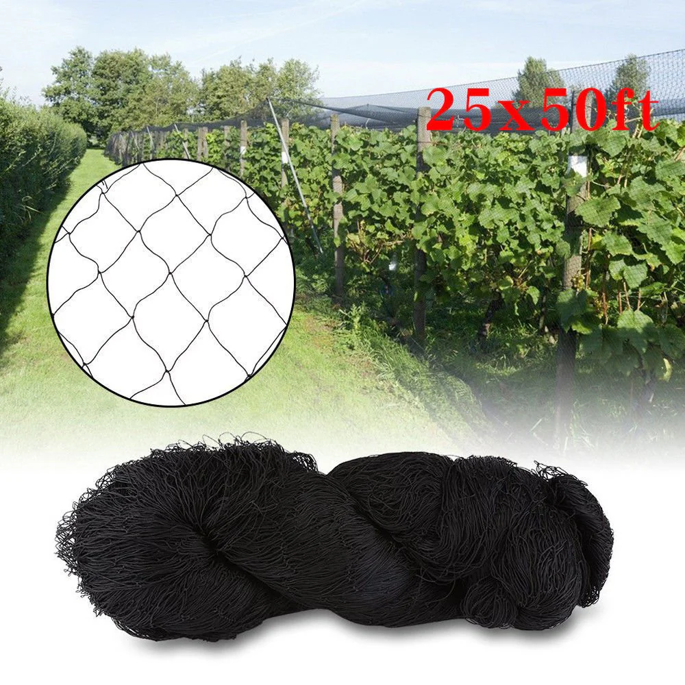 NEW Anti Bird Net 25 FT x 50 FT Game Net Chicken Net BN2550
