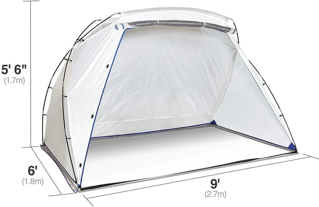 New large Portable Paint Spray Shelter Booth – Overspray Protection, Easy Setup & Ventilated Design for DIY & Professional Use 4251135 - Image 2