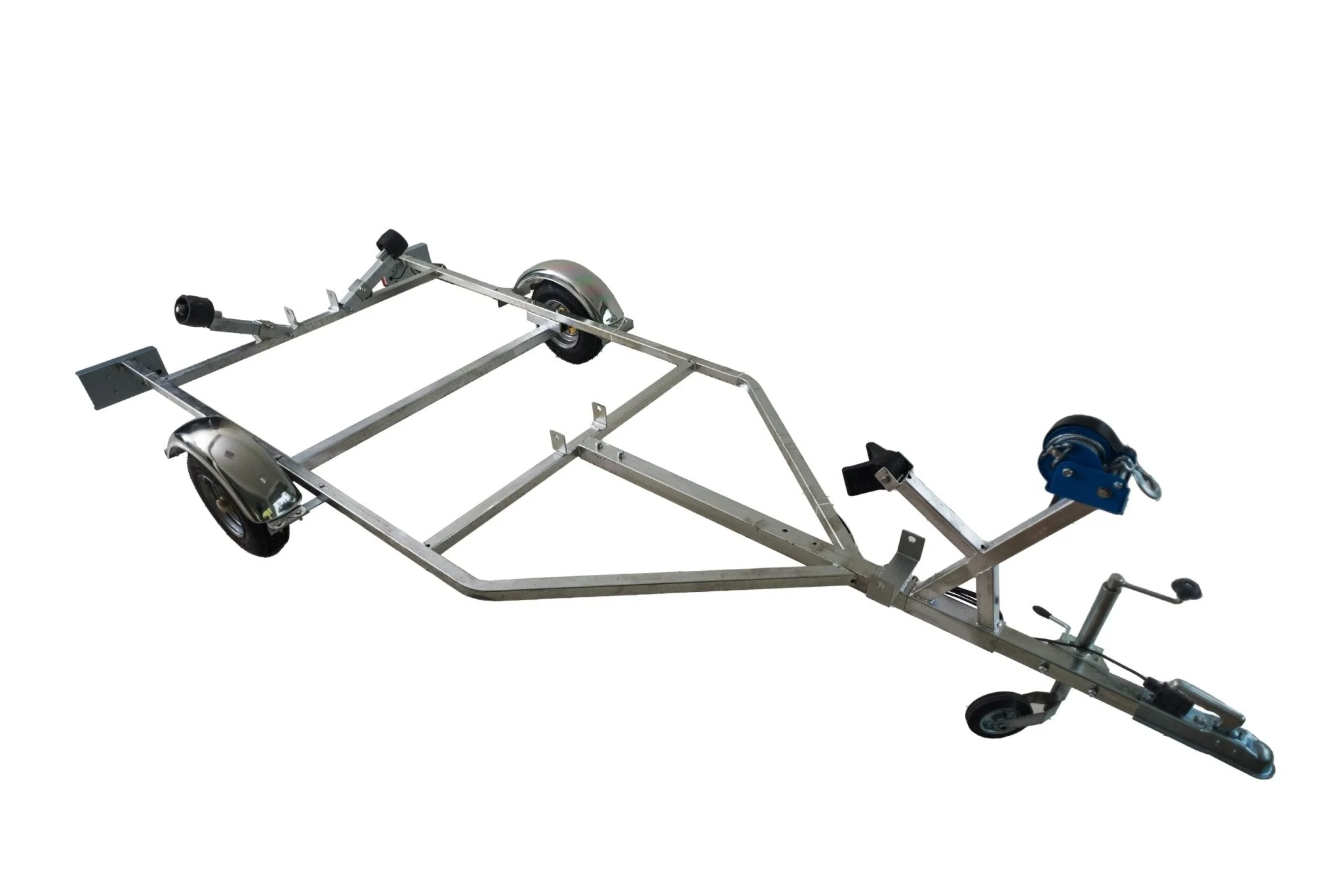 New Basic Single Axle Boat Trailer – Durable Lightweight Trailer for Small Boats & Watercraft 1160581 - Image 2