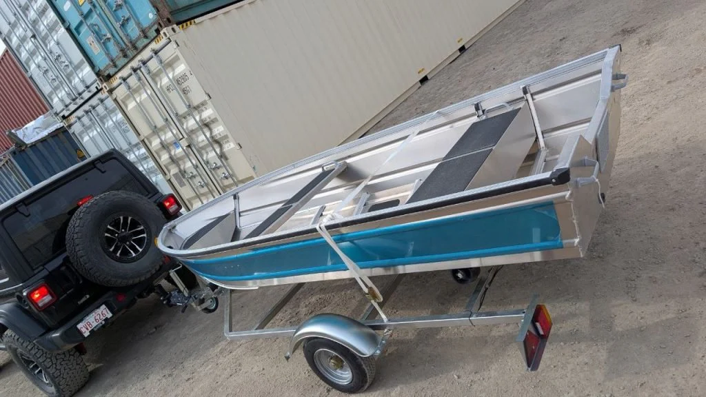 New Basic Single Axle Boat Trailer – Durable Lightweight Trailer for Small Boats & Watercraft 1160581 - Image 3