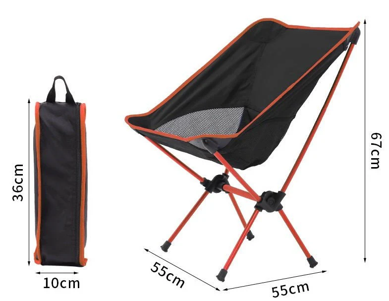 New Chaise Camping Portable Folding Ourdoor Chair S1249 - Image 2