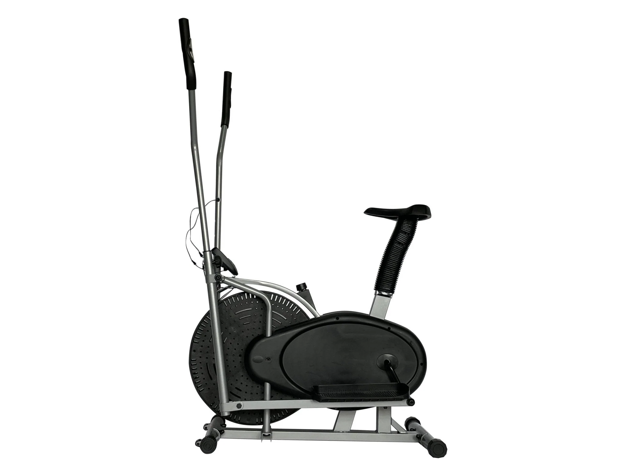 New Dual Action Elliptical & Fan Bike Cross Trainer – Full Body Workout Machine with Air Resistance 112020