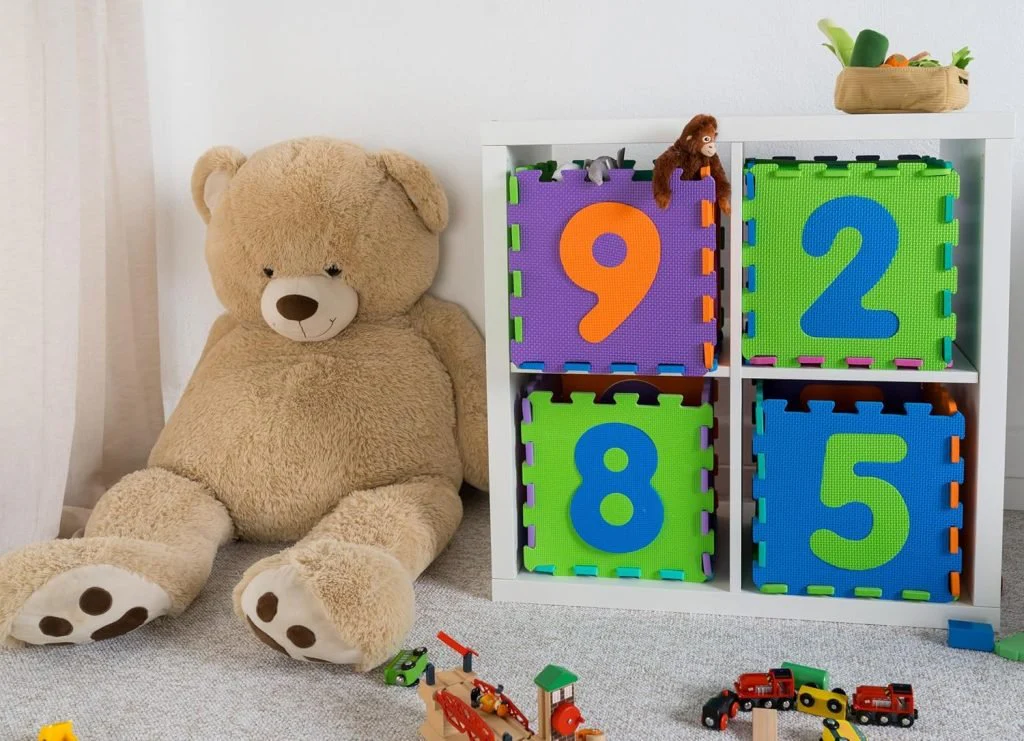 New EVA Foam 10-Piece Number Puzzle Play Mat – Soft Interlocking Floor Tiles for Kids 813700 - Image 3