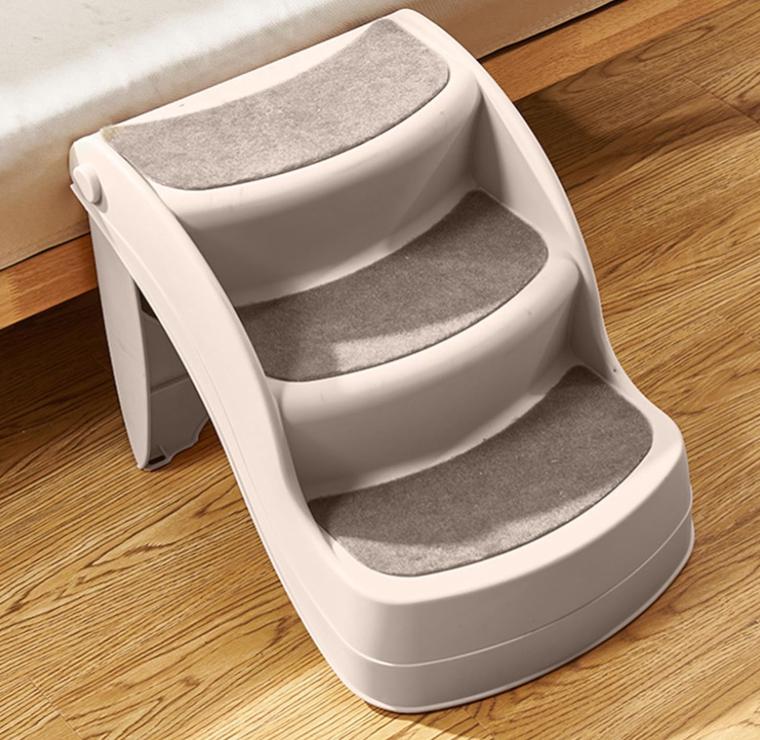 New Folding Pet Stairs Dog Steps for Small Dogs & Cats – Lightweight & Portable| NPL1022 - Image 3