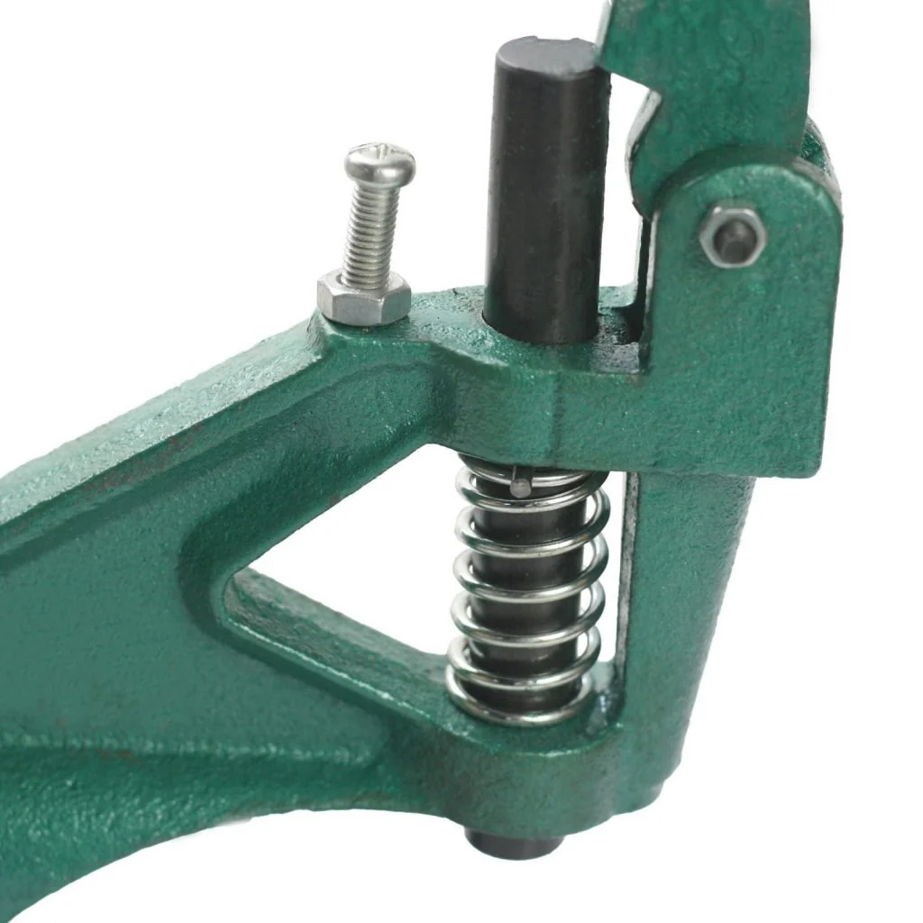 New Grommet Machine with 1500 Grommets – Heavy Duty Eyelet Hand Press Tool Kit GMHT - Image 2