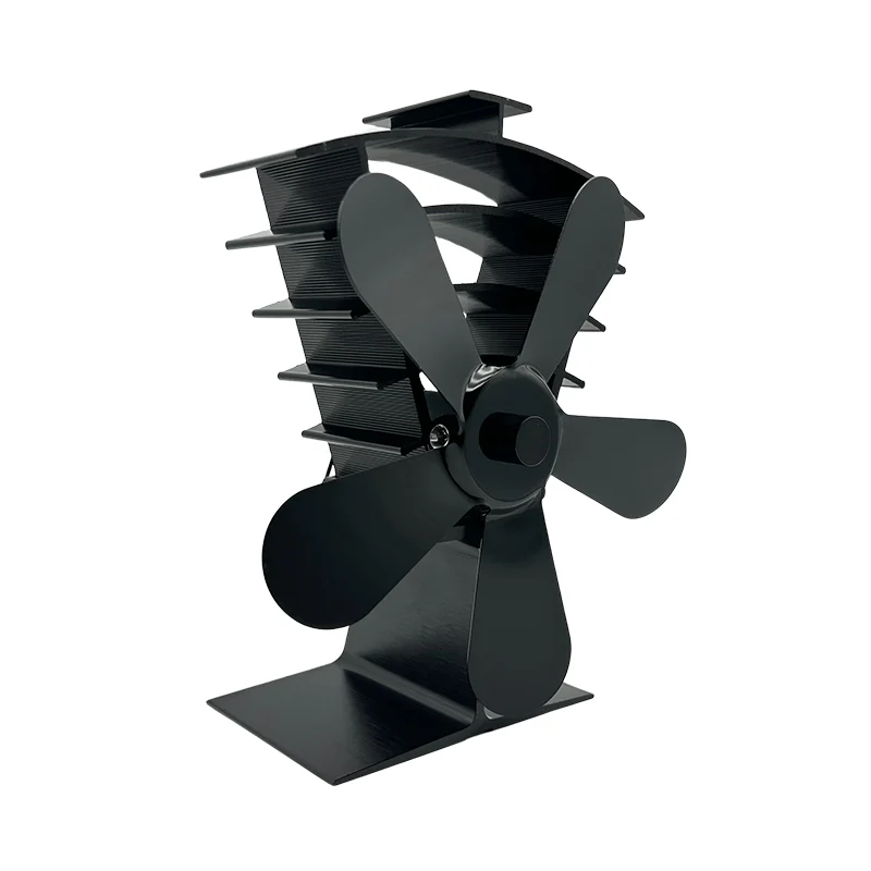 New Heat Powered 250 CFM Wood Stove Fan – No Electricity, Low Noise, High Temp Resistant, Efficient Air Circulation - Image 4
