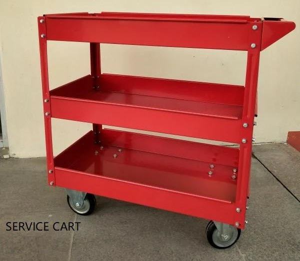 New Heavy Duty 3-Layer Rolling Tool Cart – Mobile Garage Storage Trolley with Wheels & Shelves TC4103 - Image 4