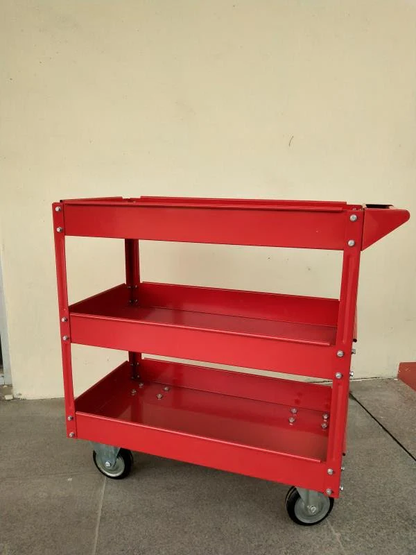 New Heavy Duty 3-Layer Rolling Tool Cart – Mobile Garage Storage Trolley with Wheels & Shelves TC4103 - Image 5