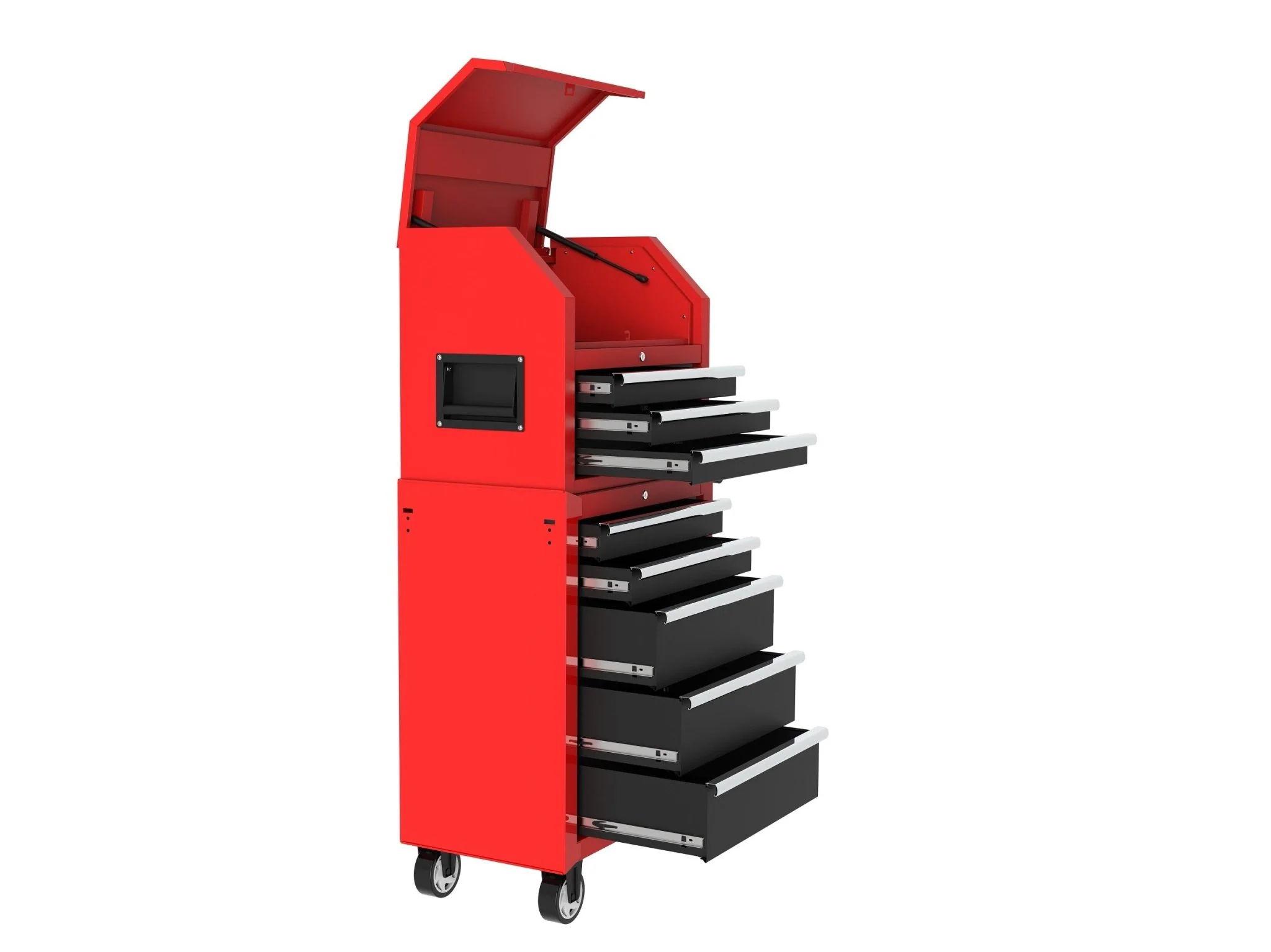 New Heavy-Duty 8-Drawer Rolling Tool Chest & Cabinet Combo – KN27035 - Image 2