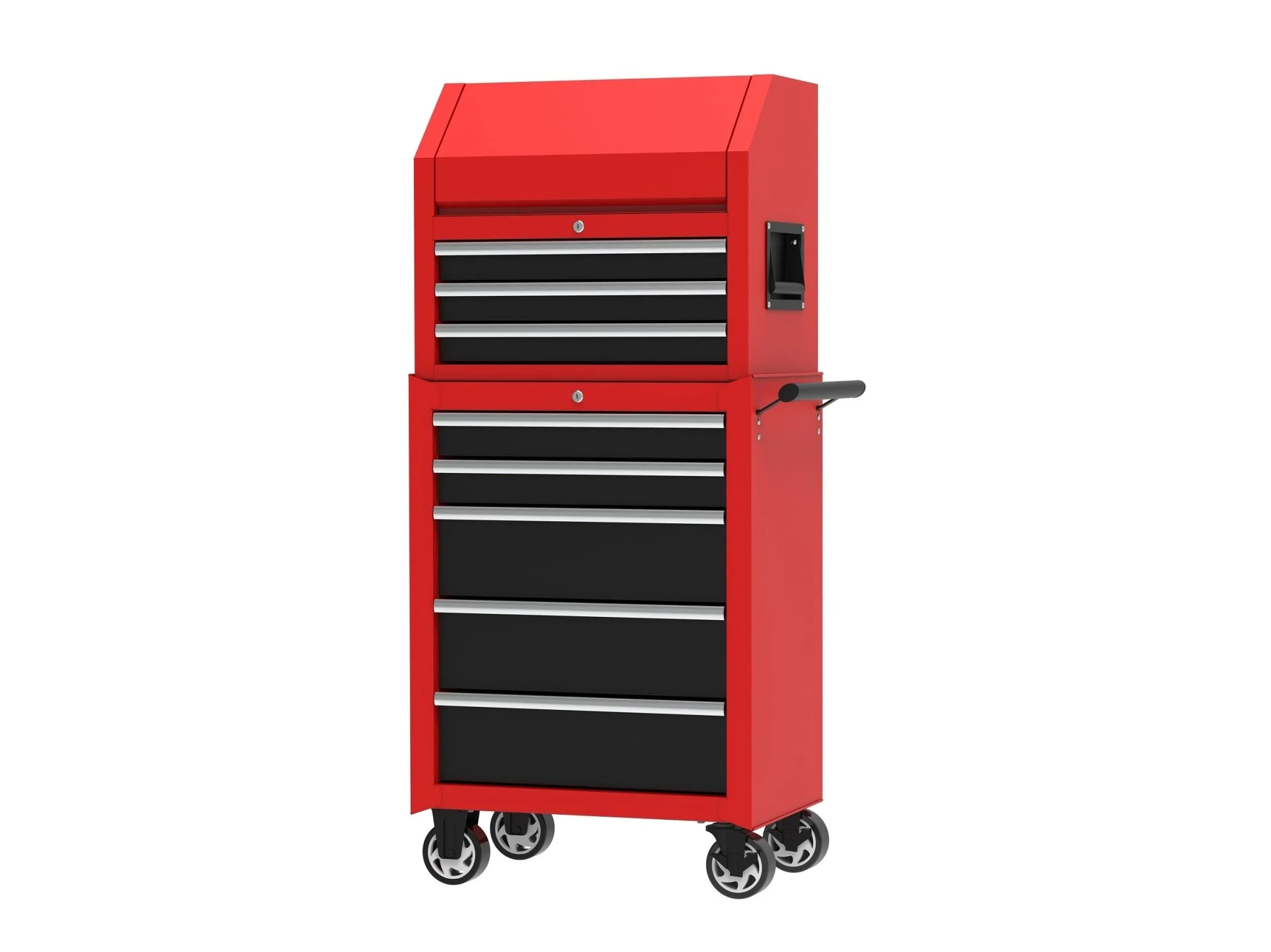 New Heavy-Duty 8-Drawer Rolling Tool Chest & Cabinet Combo – KN27035 - Image 8