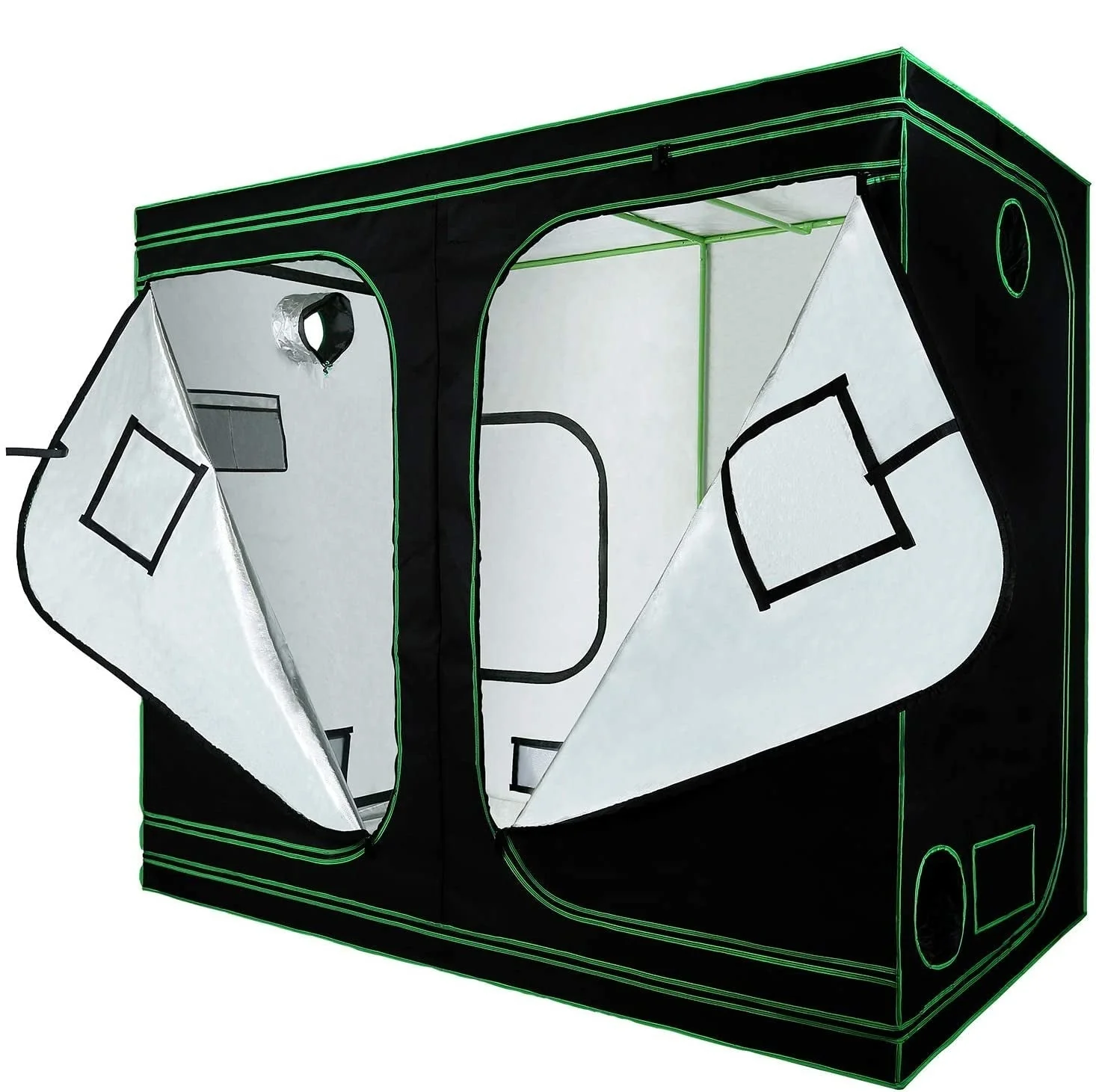 New Hydroponic Indoor Grow Tent with Floor Tray – Complete Hydroponics Growing System - Image 2