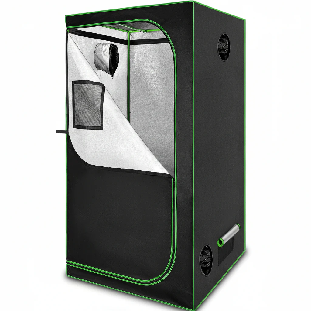 New Hydroponic Indoor Grow Tent with Floor Tray – Complete Hydroponics Growing System - Image 6
