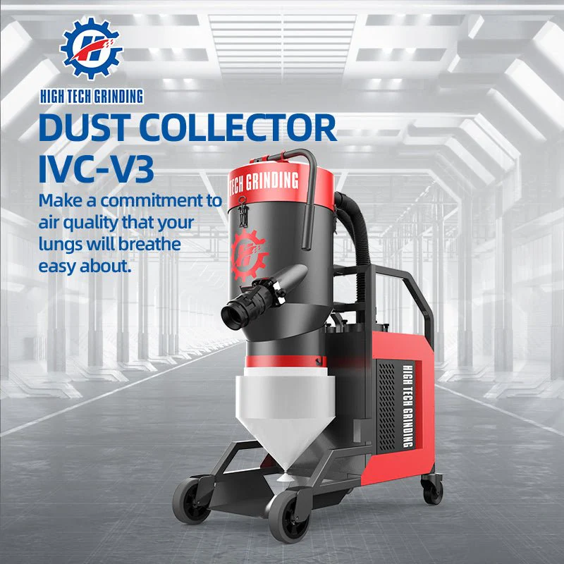 New XINGYI V3 Industrial Vacuum Cleaner For Concrete Floor Grinder Machine – Heavy Duty Surface Prep Equipment for Commercial Use - Image 5