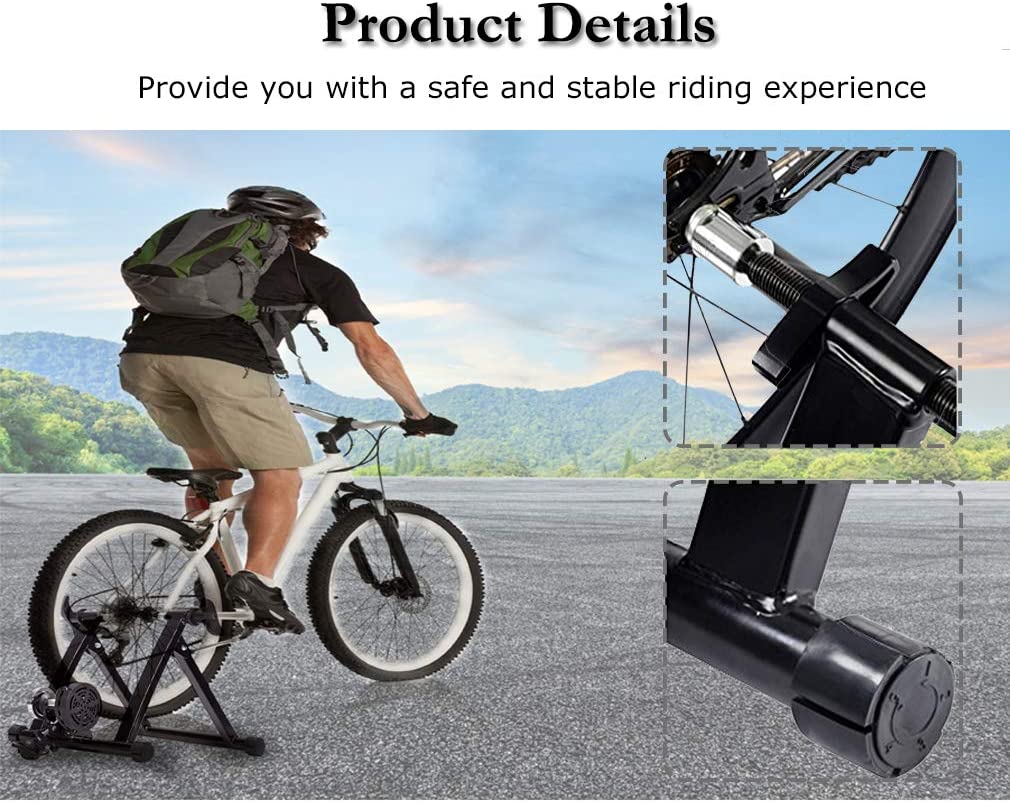 New Magnetic Bike Trainer Stand – 5-Level Resistance Indoor Cycling Trainer TYM8 - Image 5