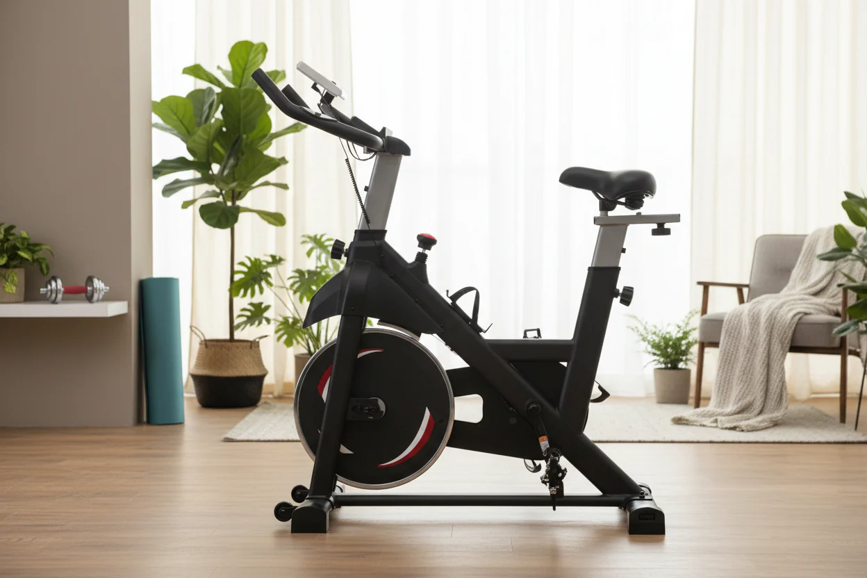 New Magnetic Resistance Spin Bike – Indoor Cycling Exercise Bike for Home Fitness RMSP301