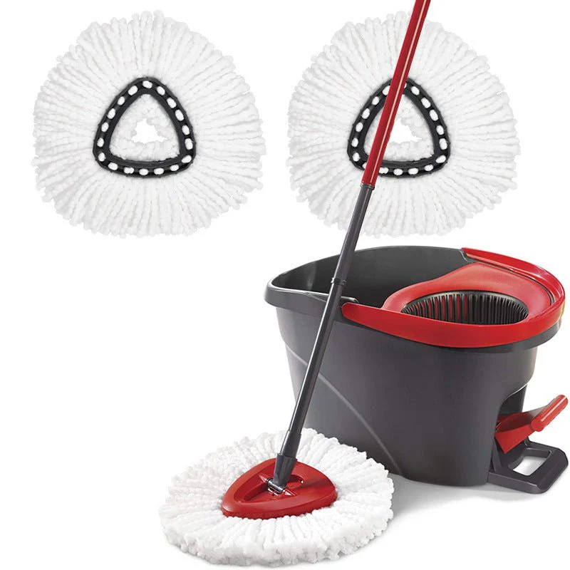 Microfiber Spin Floor Mop & Bucket System with Wringer – Deep Clean for Hardwood, Tile & Laminate S3146