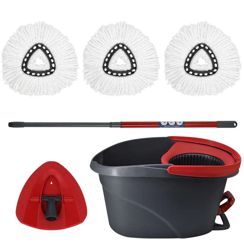 Microfiber Spin Floor Mop & Bucket System with Wringer – Deep Clean for Hardwood, Tile & Laminate S3146 - Image 3