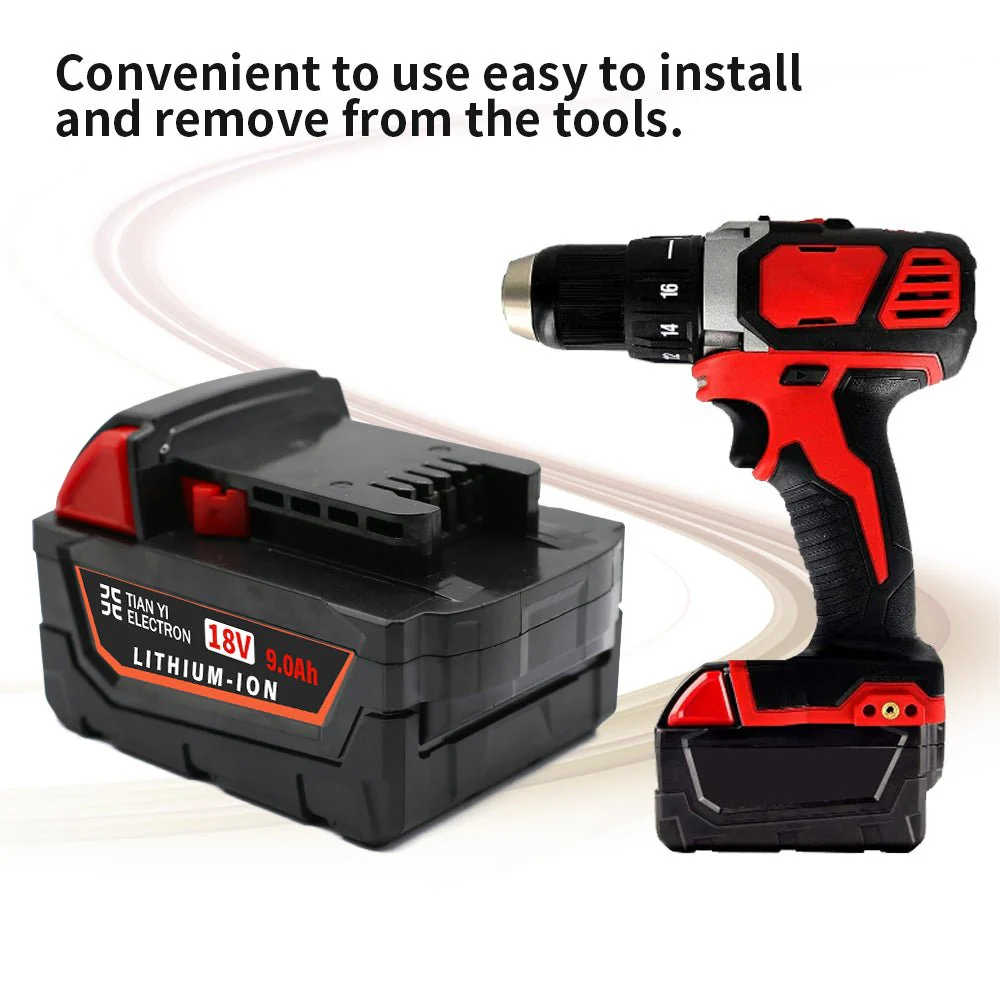 New Milwaukee M18 Battery Replacement – High Capacity Power Tool Battery - Image 5