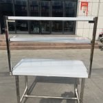 New New Stainless Steel Prep Table with Overshelf – Commercial Kitchen Workstation 1218244 - Image 10