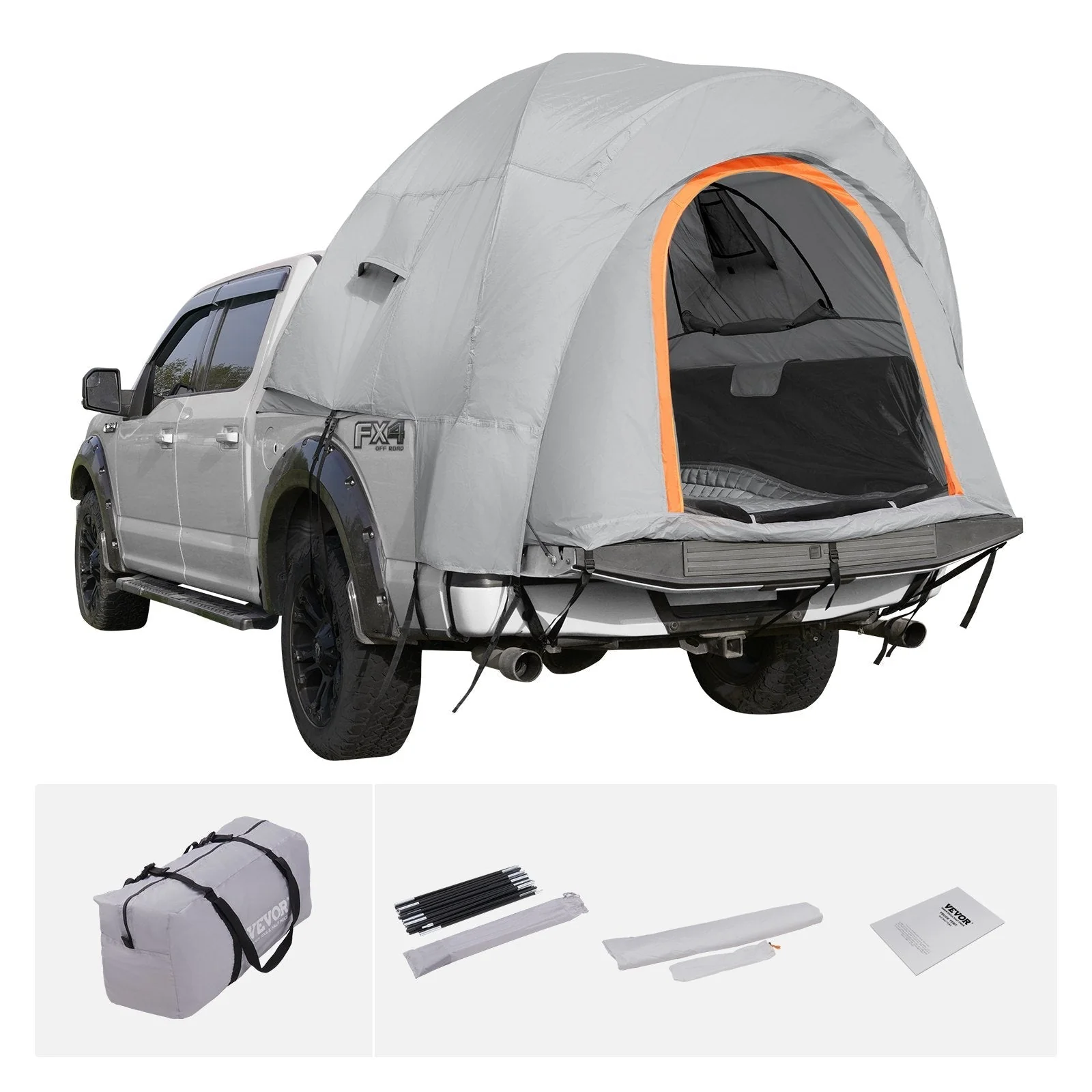 New Pickup Truck Tent with Rain Layer & Carry Bag – Available in 65"x65"x67" and 79"x65"x67" - Image 11