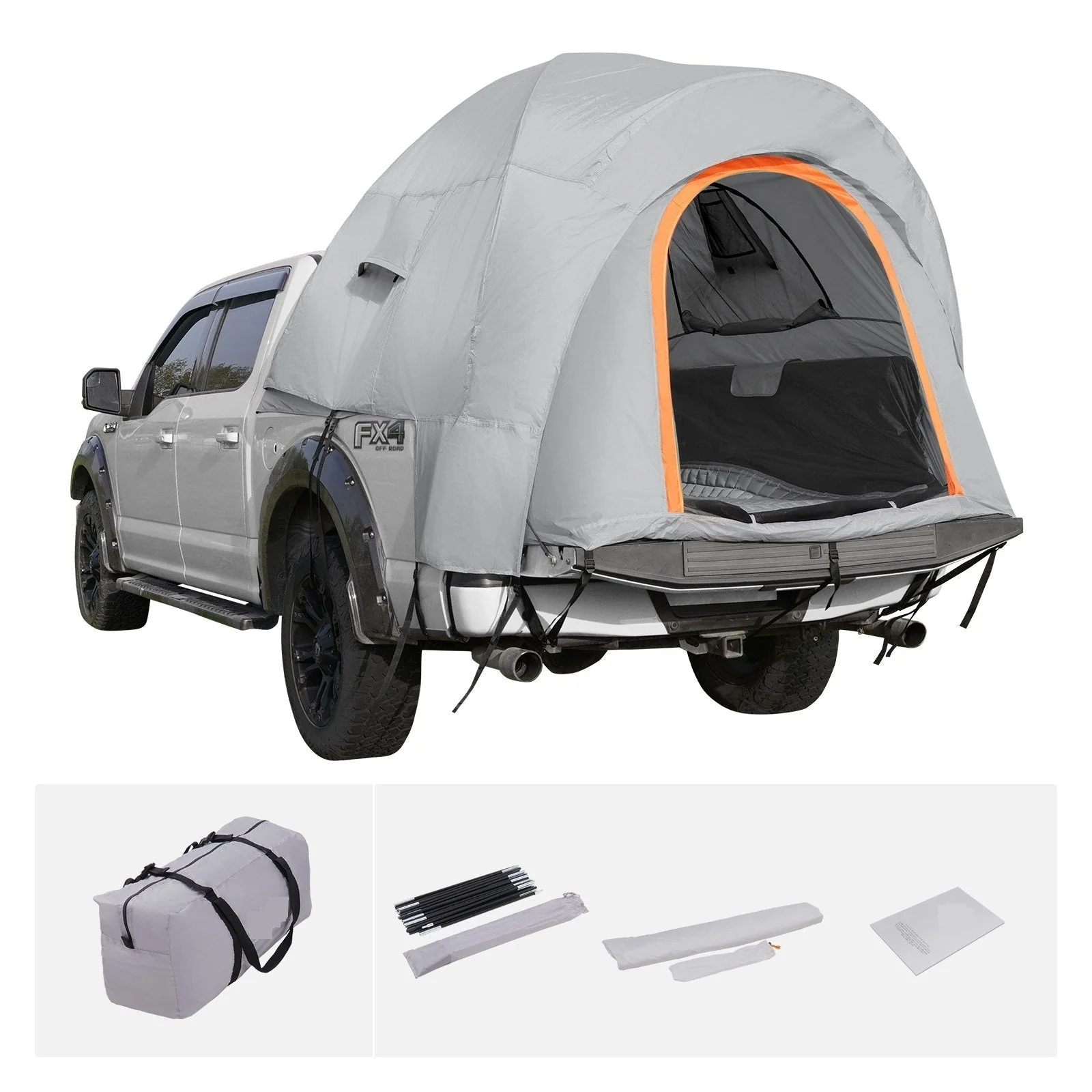New Pickup Truck Tent with Rain Layer & Carry Bag – Available in 65"x65"x67" and 79"x65"x67" - Image 7