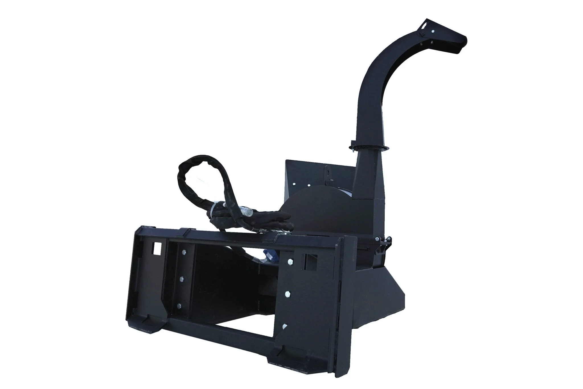 New Skid Steer Wood Chipper Attachment – Heavy-Duty Universal Quick-Attach Chipper for Loaders SU225014 - Image 2