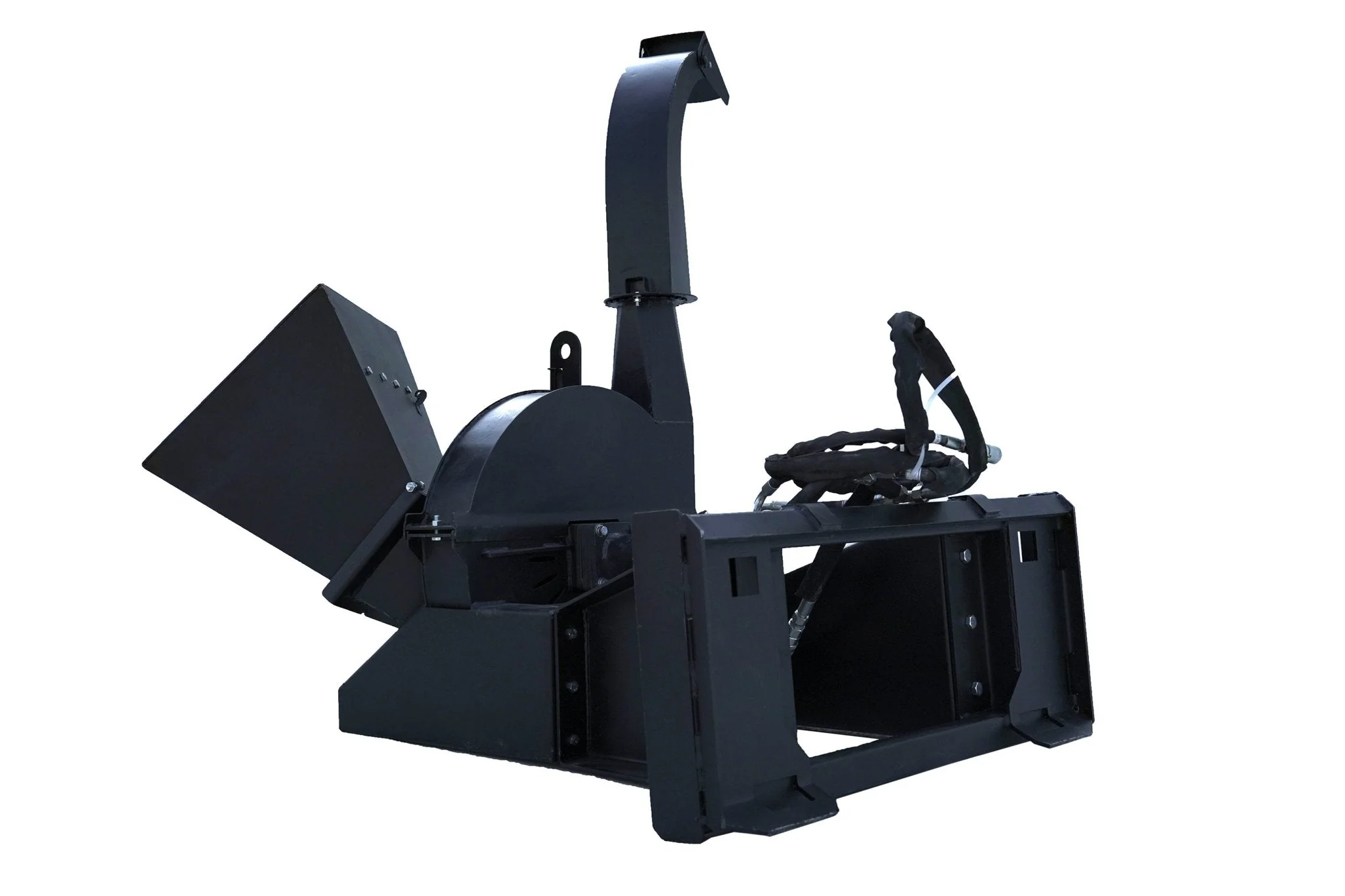 New Skid Steer Wood Chipper Attachment – Heavy-Duty Universal Quick-Attach Chipper for Loaders SU225014 - Image 4