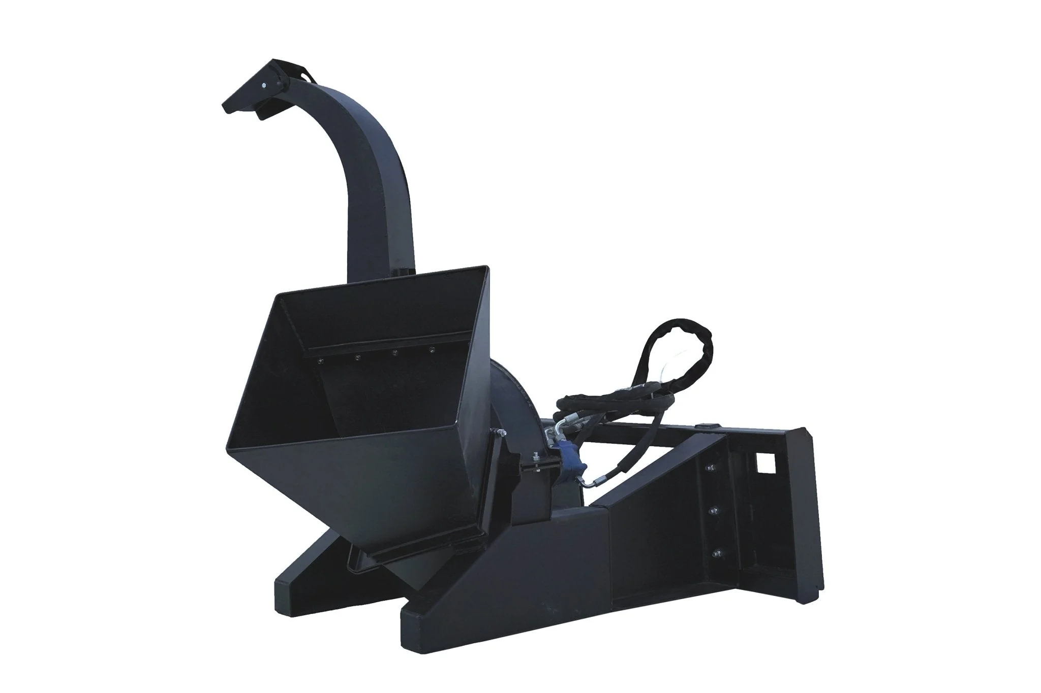 New Skid Steer Wood Chipper Attachment – Heavy-Duty Universal Quick-Attach Chipper for Loaders SU225014 - Image 6