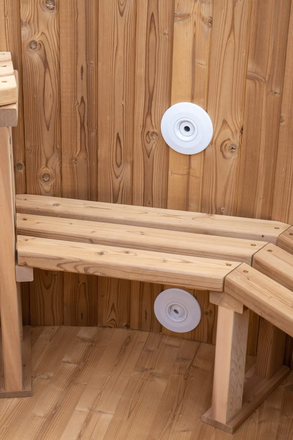 New Thermo Pine Outdoor Hot Tub with External Wood-Fired Heater | Eco-Friendly Luxury Spa SOT1810 - Image 3