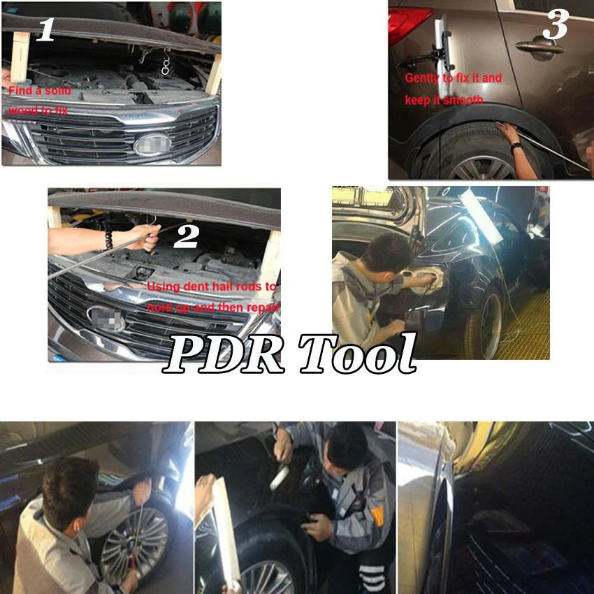 NEW Ultimate 85 PCS Paintless Dent Repair Autobody Kit S1086 - Image 7