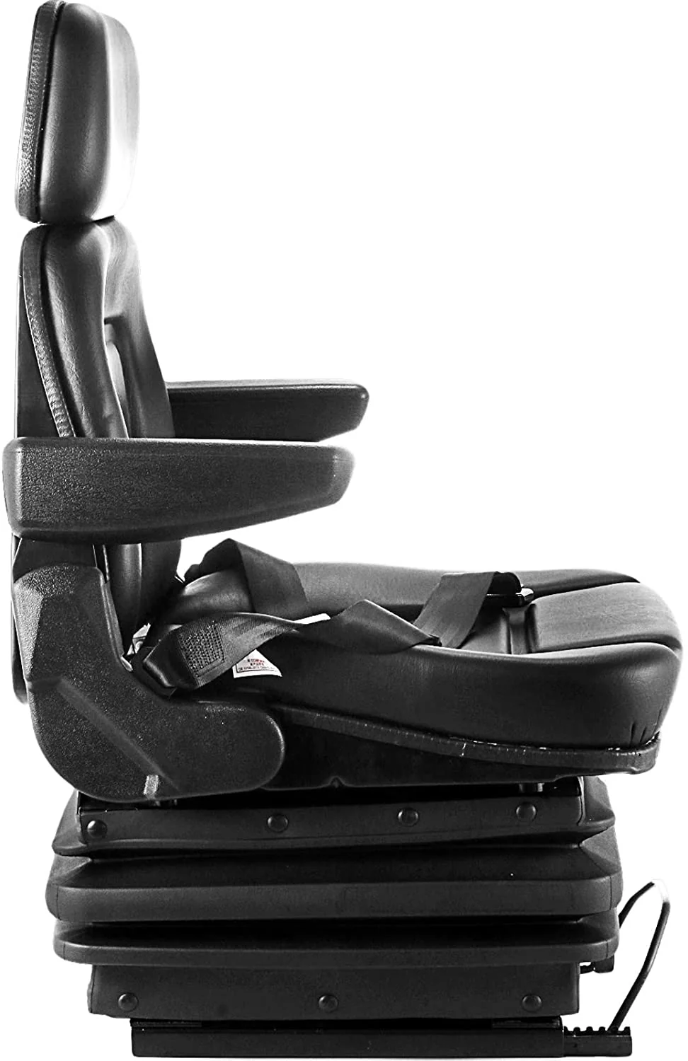 New Universal Forklift & Excavator Seat 1YS29 – Adjustable, Durable PU Leather with Shock Absorber & Seat Belt - Image 3