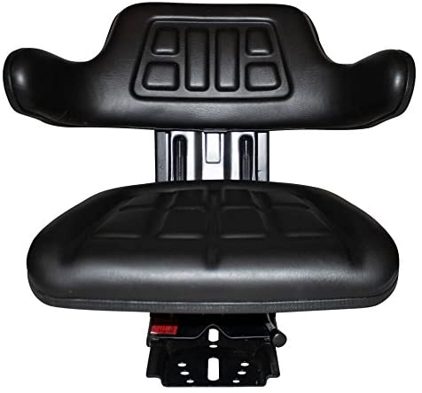 New Waffle Style Tractor Seat with Suspension – Universal Replacement for Lawn Mowers & Tractors 123YY8