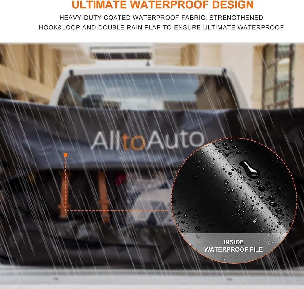 New Waterproof Truck Bed Cargo Bag & Cargo Net – Heavy-Duty Waterproof Storage for Pickup Trucks S1233 - Image 5