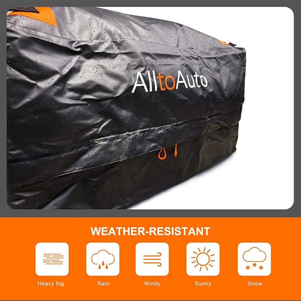 New Waterproof Truck Bed Cargo Bag & Cargo Net – Heavy-Duty Waterproof Storage for Pickup Trucks S1233 - Image 6