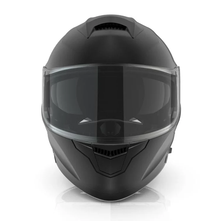 New YEMA Full Face Motorcycle Helmet with Double Visor – Black Matte - Image 2
