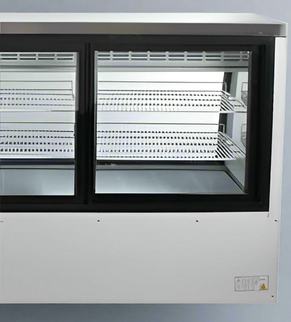 Commercial Curved Glass Deli Display Fridge – NSF Certified Cooler, 47" & 78" Sizes - Image 4