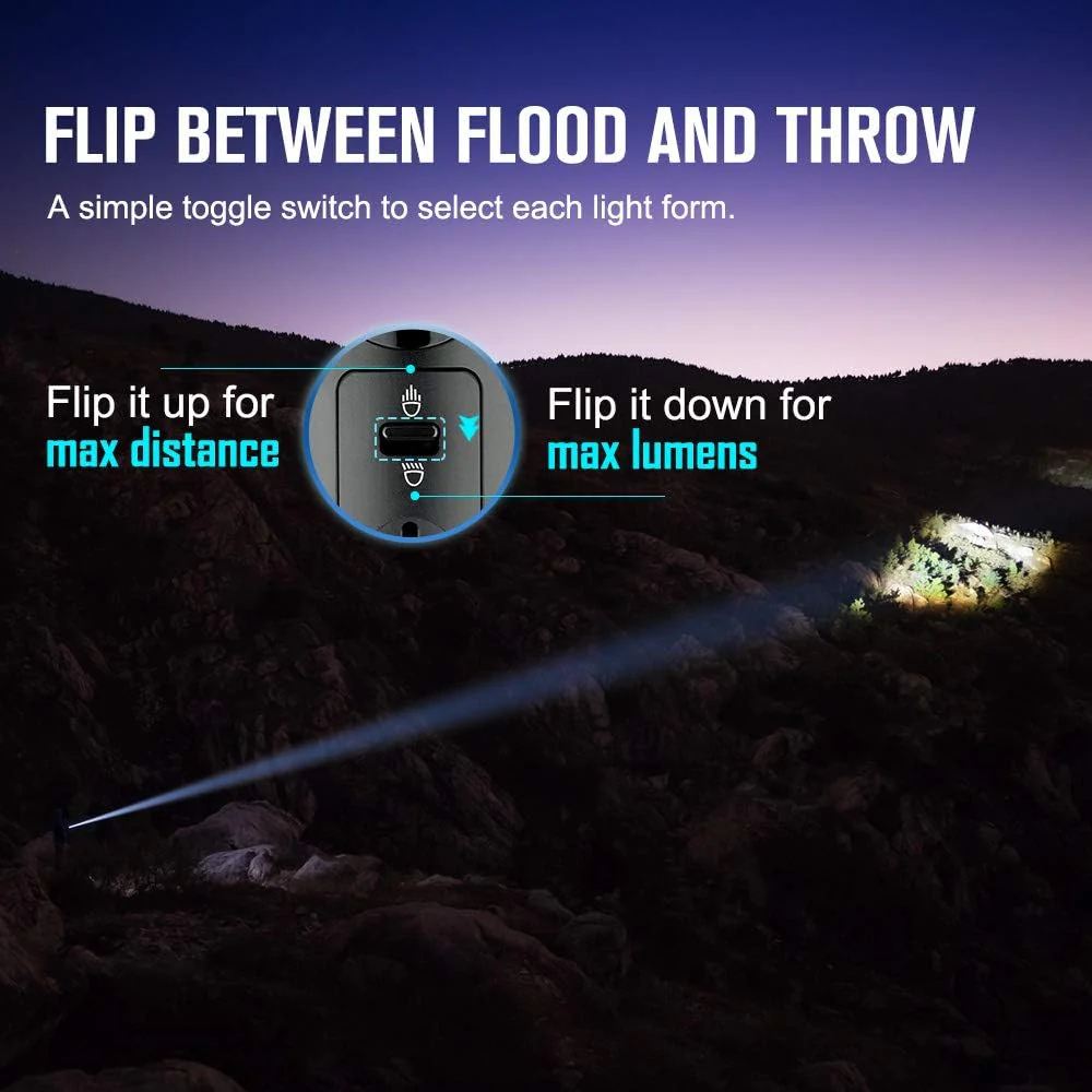 OLIGHT Marauder 2 Ultra Bright Rechargeable 14,000-Lumen Flashlight – 800m Spotlight & 12-LED Floodlight Combo - Image 5