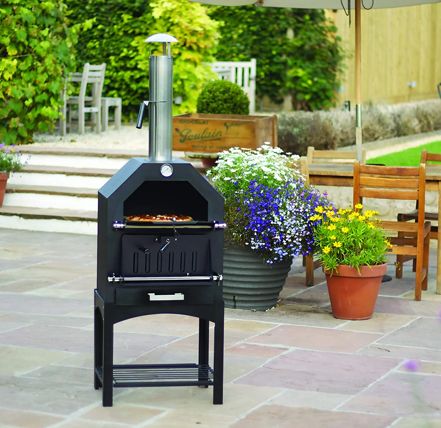 Outdoor Wood & Gas Pizza Ovens – Stainless Steel, Wood-Fired & Dual Fuel Models