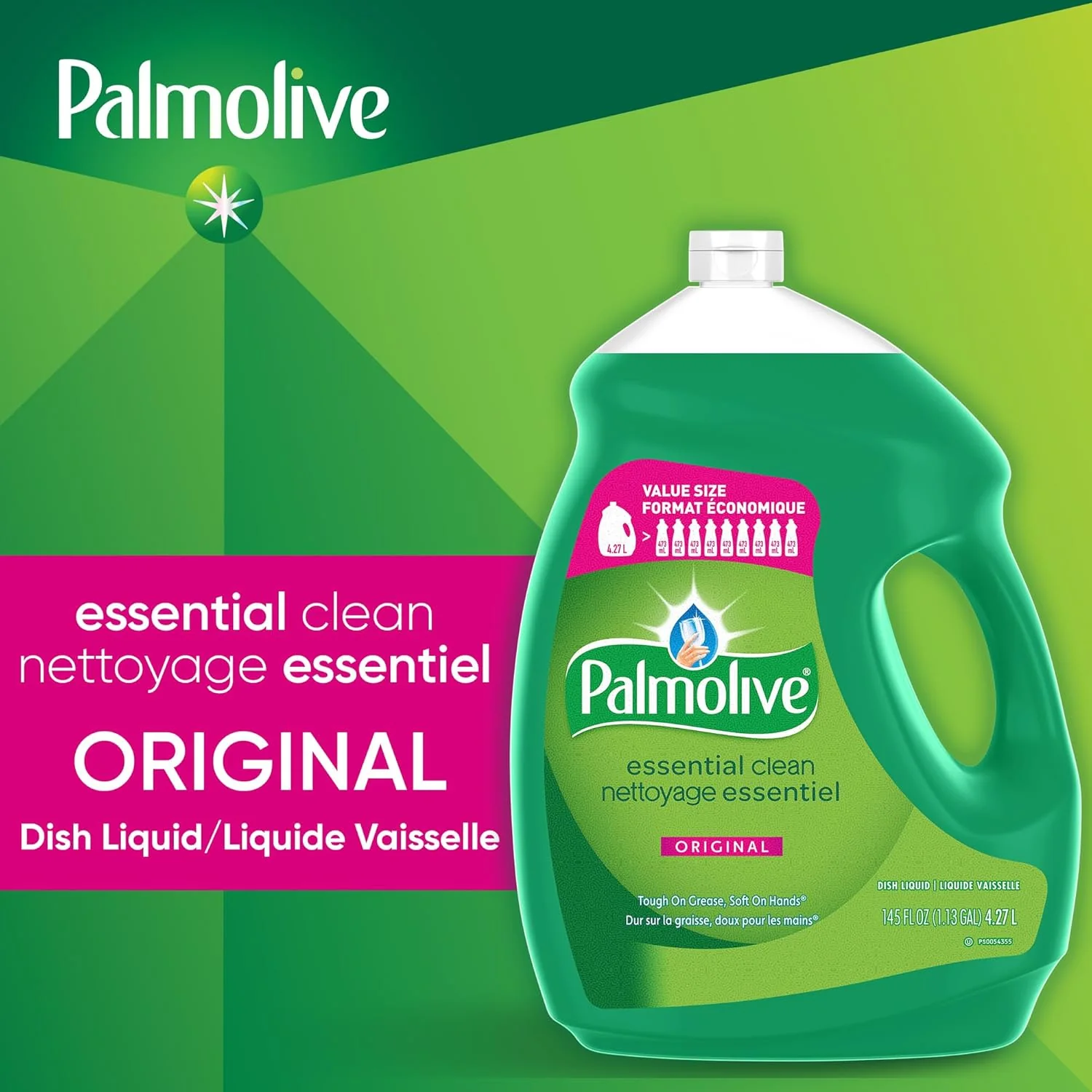 Palmolive Essential Clean Dish Soap 4.27 L - Image 4