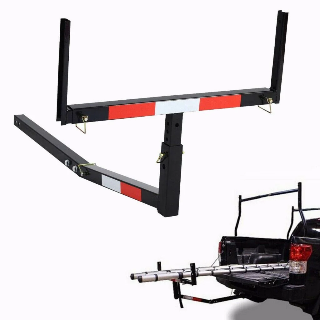 New Pickup Truck Bed Hitch Extender Rack – Adjustable Extension for Boats, Lumber, Kayaks & More KA04 - Image 2