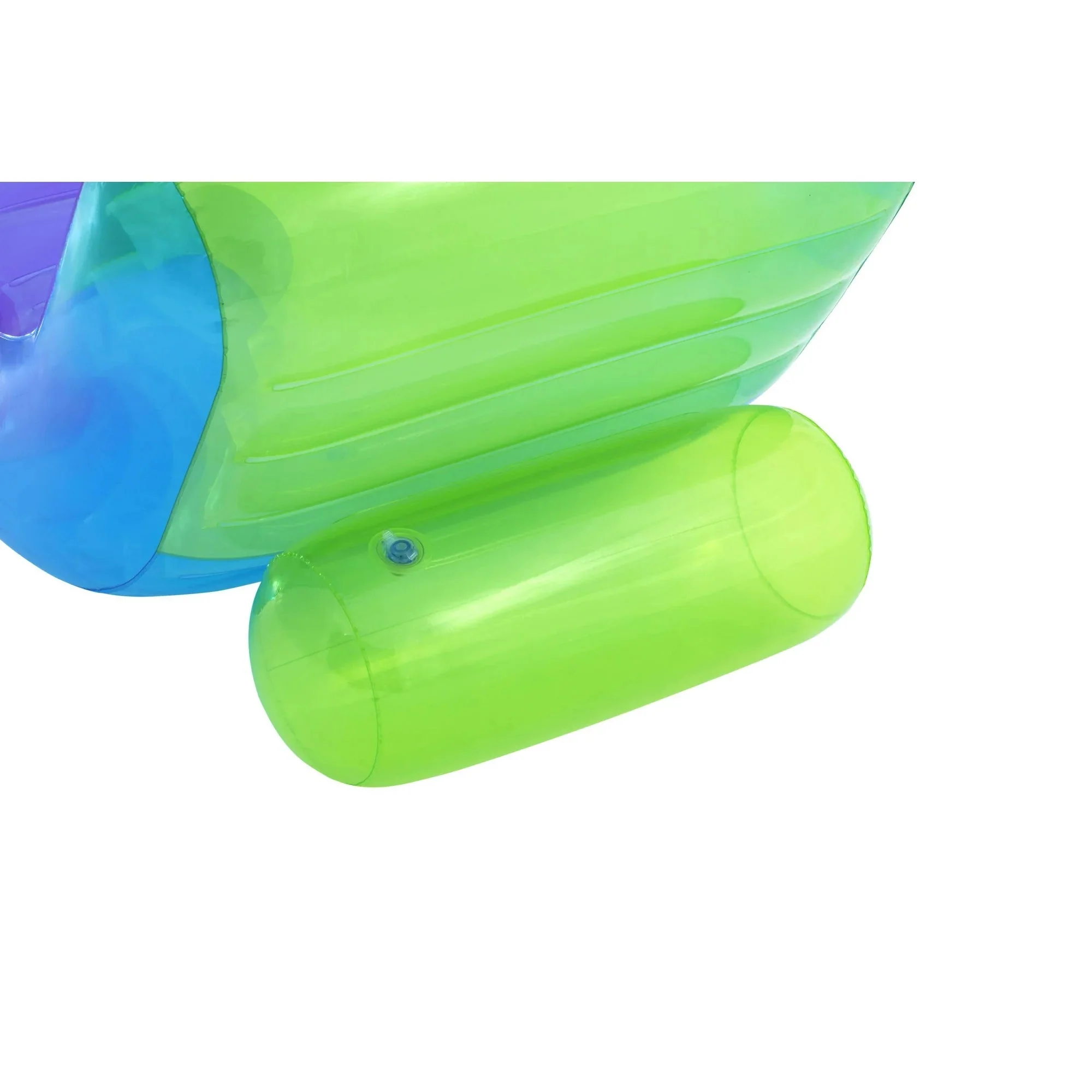 Play Day Multicolor Gradient Chaise Lounge Pool Float – 69" Inflatable Adult Pool Lounger - Image 7
