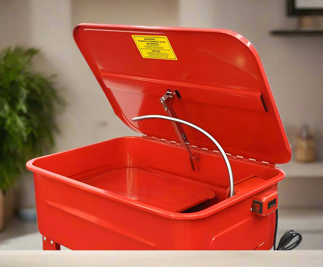 20 & 40 Gallon Portable Parts Washer – Automotive Cleaning Tank - Image 3