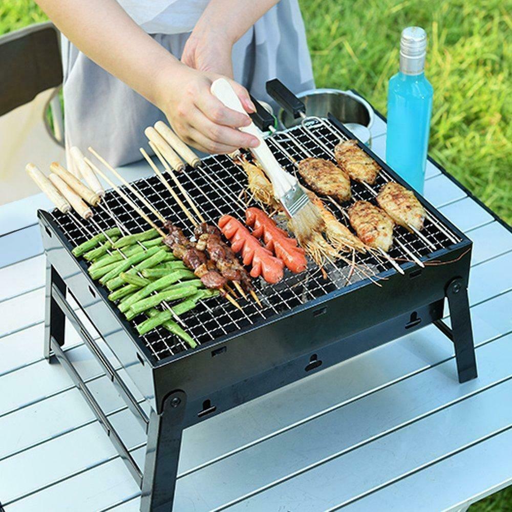 Portable Charcoal BBQ Grills – Durable Steel & Stainless Steel Construction - Image 2
