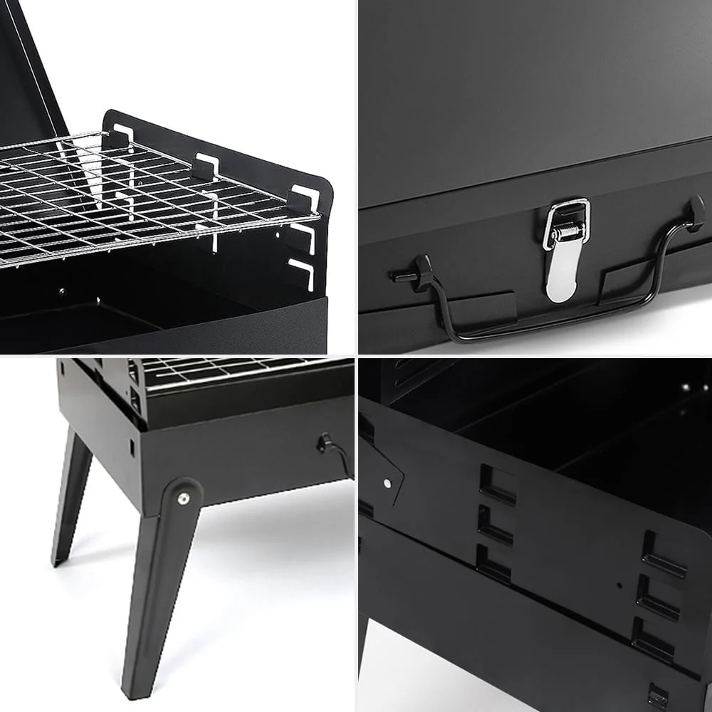 Portable Folding BBQ Grill – Suitcase-Style Travel Barbecue | Model 127135 - Image 2