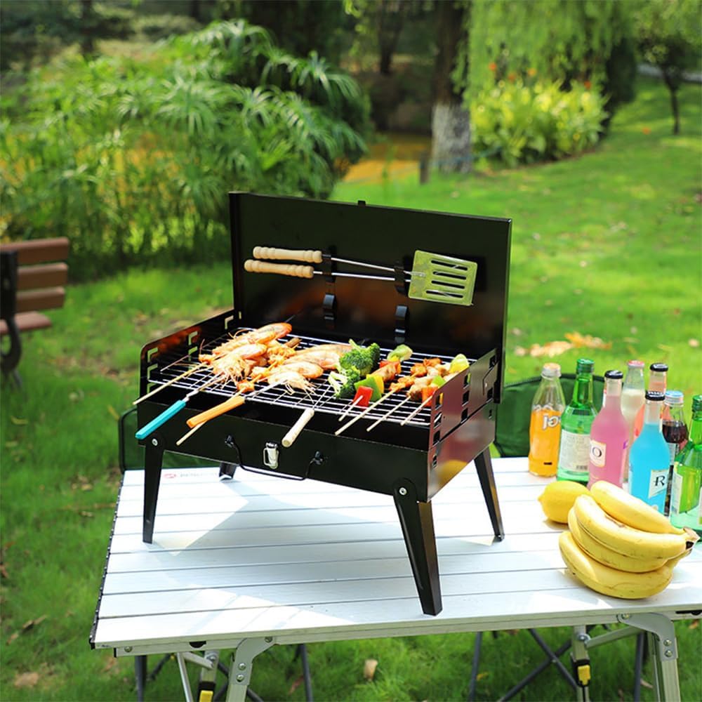 Portable Folding BBQ Grill – Suitcase-Style Travel Barbecue | Model 127135 - Image 3