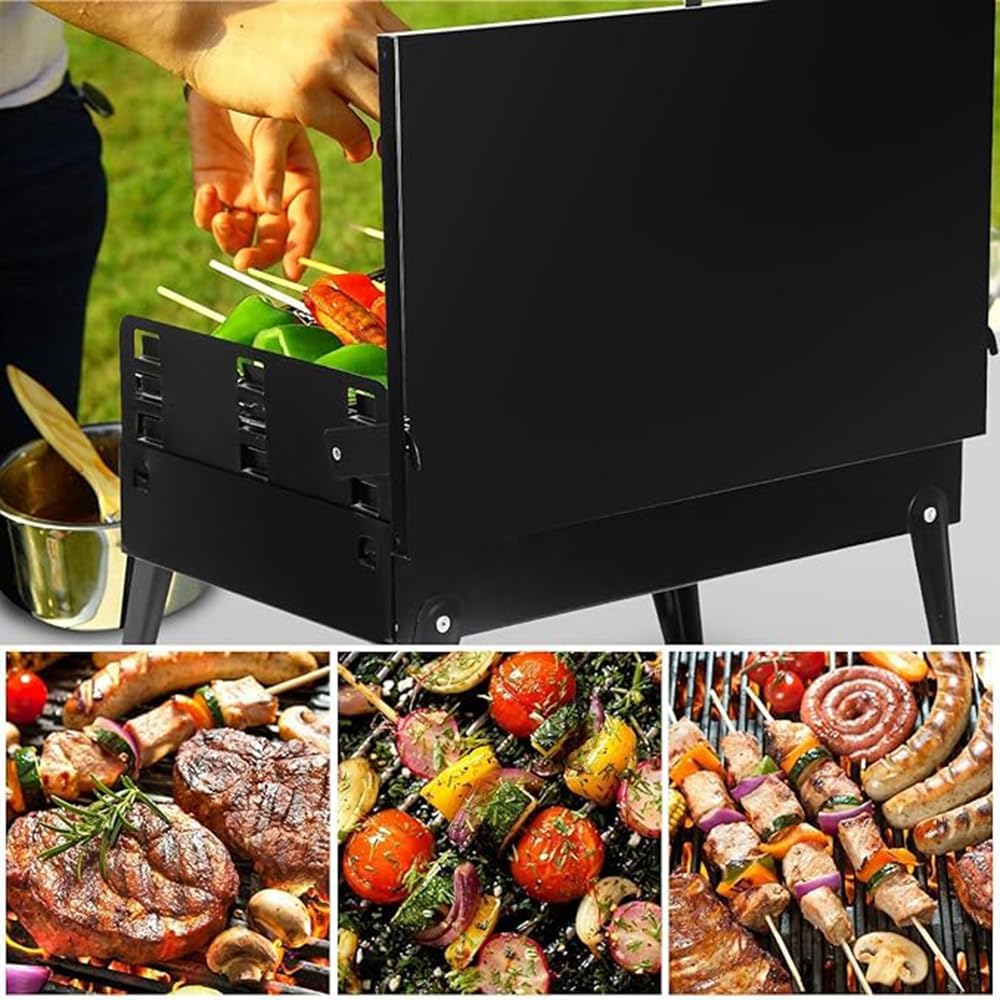 Portable Folding BBQ Grill – Suitcase-Style Travel Barbecue | Model 127135 - Image 5